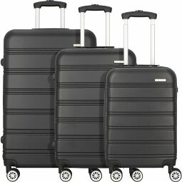 Worldpack Toronto 4 ruote Set di valigie 3 pezzi  Variante 3