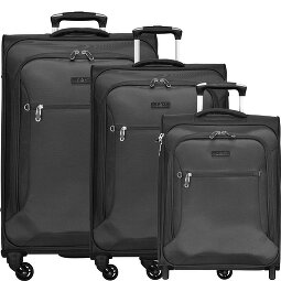 d&n Travel Line 6400 Set di valigie a 2-4 rulli 3 pezzi.  Variante 4