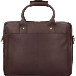 Dermata Cartella in pelle con scomparto per laptop da 39 cm  Variante 1