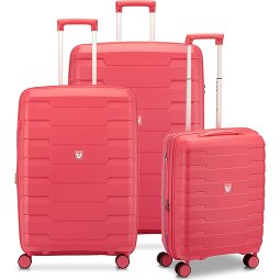 Roncato Skyline 2.0 4 ruote Set di valigie 3 pezzi con piega di espansione  Variante 8