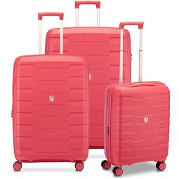 Roncato Skyline 2.0 4 ruote Set di valigie 3 pezzi con piega di espansione  Variante 8