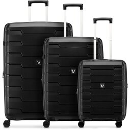 Roncato Skyline 2.0 4 ruote Set di valigie 3 pezzi con piega di espansione  Variante 11