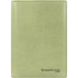 Greenland Nature Custodia per passaporto in pelle RFID di colore morbido 12 cm  Variante 4