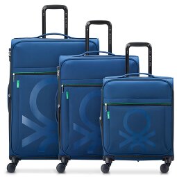 Delsey Paris x United Colors of Benetton Colour Block Set di valigie a 4 ruote 3 pezzi.  Variante 3