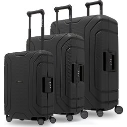 Redolz Set di valigie Essentials 15 a 4 ruote 3 pezzi con chiusura a tre punti  Variante 4