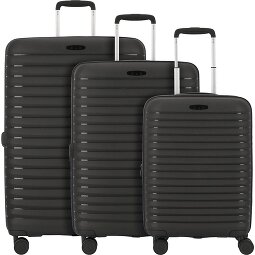 d&n Travel Line 4500 4 ruote Set di valigie 3 pezzi con piega di espansione  Variante 1