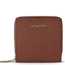 Lazarotti Portafoglio Bologna in pelle, medio, con chiusura a zip perimetrale, 10 cm  Variante 2