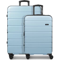 Saxoline Set di valigie Miami a 4 ruote S + L espandibile  Variante 2
