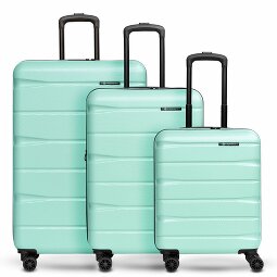 Franky Munich 4.0 Set di valigie a 4 ruote, 3 pezzi con piega elastica  Variante 6