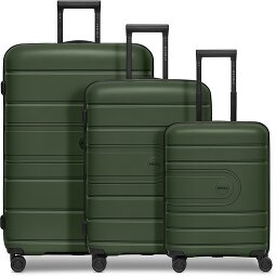 Redolz Essentials 11 4 ruote Set di valigie 3 pezzi con piega di espansione  Variante 5