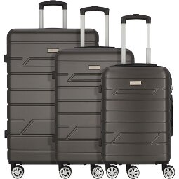 Nowi Bergamo 4 ruote Set di valigie 3 pezzi  Variante 1