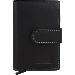 Greenburry Nappa Custodia per carta di credito Protezione RFID Pelle 7 cm  Variante 2