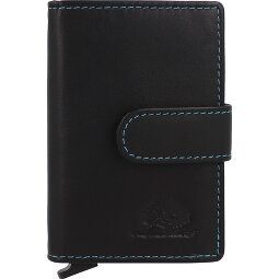 Greenburry Nappa Custodia per carta di credito Protezione RFID Pelle 7 cm  Variante 4
