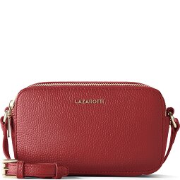 Lazarotti Bologna Borsa a tracolla in pelle Borsa per fotocamera in pelle con doppia zip 18 cm  Variante 4