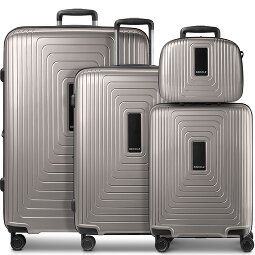 Redolz Set di valigie Essentials 14 a 4 ruote + beauty case 4 pezzi con piega elastica  Variante 3