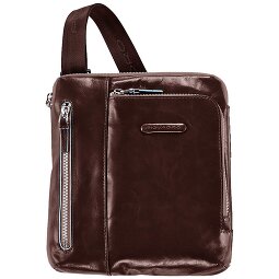 Piquadro Borsa a tracolla quadrata blu in pelle 21 cm  Variante 1