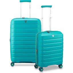 Roncato B-Flying 4 ruote Set di valigie 2 pezzi con piega di espansione  Variante 5