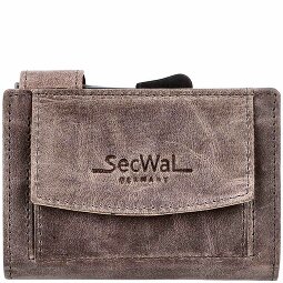 SecWal Custodia per carte di credito Portafoglio RFID in pelle 9 cm  Variante 2