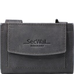 SecWal Custodia per carte di credito Portafoglio RFID in pelle 9 cm  Variante 2