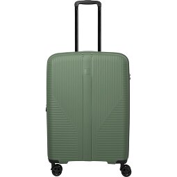 Travelite Air Stripe 4 ruote Carrello M 66 cm con piega di espansione  Variante 1