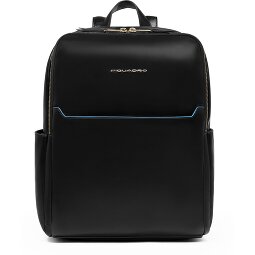 Piquadro Blue Square Zaino da giorno Protezione RFID Pelle 37 cm Scomparto per laptop  Variante 1