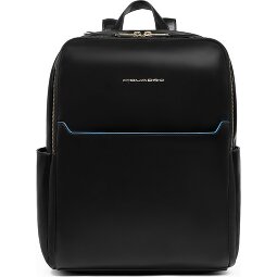 Piquadro Blue Square Zaino da giorno Protezione RFID Pelle 37 cm Scomparto per laptop  Variante 1