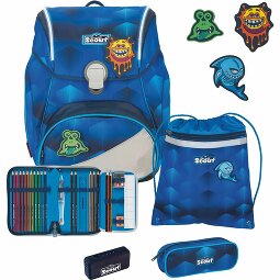 Scout Alpha Safety Light set di borse per la scuola 4 pezzi.  Variante 2