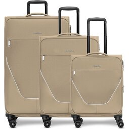 Stratic taska set di valigie a 4 ruote 3 pezzi con piega elastica  Variante 8