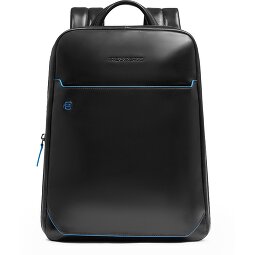 Piquadro Blue Square Zaino da giorno Protezione RFID Pelle 37 cm Scomparto per laptop  Variante 1