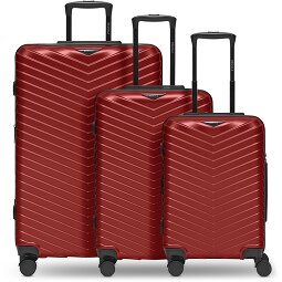 Redolz Essentials 18 4 ruote Set di valigie 3 pezzi con piega di espansione  Variante 5