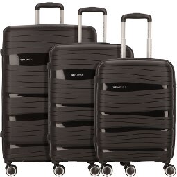 Worldpack Miami 4 ruote Set di valigie 3 pezzi  Variante 2