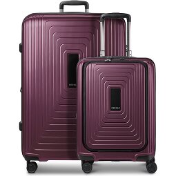 Redolz Set di valigie Essentials 14 a 4 ruote 2 pz. scomparto per laptop con piega elastica  Variante 1
