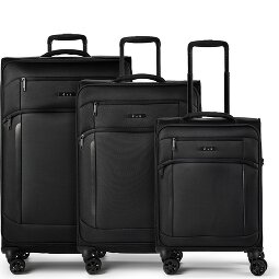 d&n Travel Line 9804 4 ruote Set di valigie 3 pezzi espandibile  Variante 1