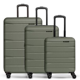 Franky Munich 4.0 Set di valigie a 4 ruote, 3 pezzi con piega elastica  Variante 5