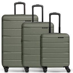 Franky Munich 4.0 Set di valigie a 4 ruote, 3 pezzi con piega elastica  Variante 5