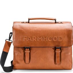 Farmhood Memphis Cartella XXL 3 scomparti in pelle 39 cm  Variante 2