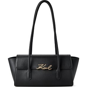 Karl Lagerfeld Signature Borsa a spalla Vera Pelle 37 cm