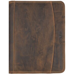 Greenburry Cartella ad anelli vintage in pelle 26 cm Greenburry Cartella ad anelli vintage in pelle 26 cm