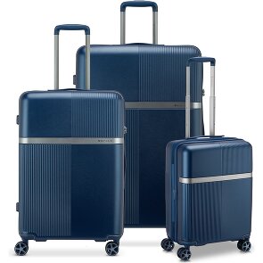 Roncato Airglam 4 ruote Set di valigie 3 pezzi con piega di espansione