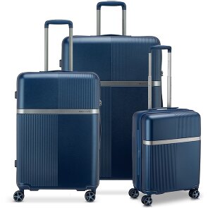 Roncato Airglam 4 ruote Set di valigie 3 pezzi con piega di espansione
