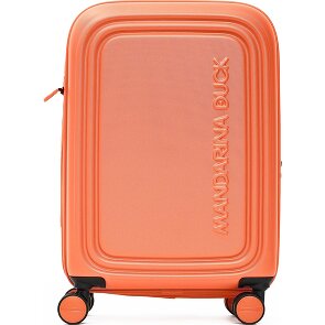 Mandarina Duck Logoduck Carrello cabina a 4 ruote 55 cm
