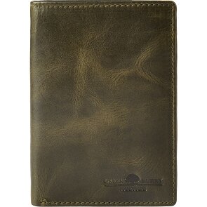 Greenburry Newport Portafoglio Protezione RFID Pelle 12.5 cm