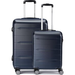 Benzi 5583 4 ruote Set di valigie 2 pezzi