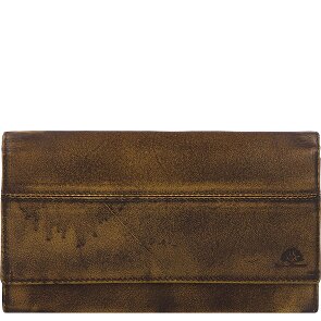 Greenburry Destressed Portafoglio Protezione RFID Pelle 13 cm