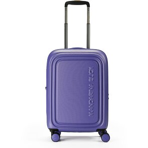 Mandarina Duck Logoduck Carrello cabina a 4 ruote 55 cm
