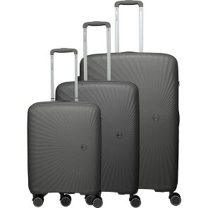 Travelite Tamaris x  Voyaage 4 ruote Set di valigie 3 pezzi con piega di espansione