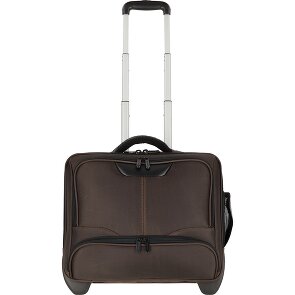 Dermata 2 ruote Carrello business 41 cm Scomparto per laptop