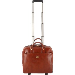 The Bridge Stovia 2 ruote Carrello pilota Pelle 39 cm Scomparto per laptop