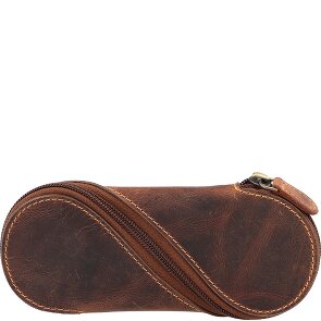 Greenburry Portaocchiali in pelle vintage 17 cm