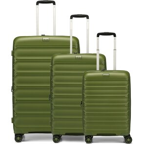 d&n Travel Line 4700 4 ruote Set di valigie 3 pezzi con piega di espansione d&n Travel Line 4700 4 ruote Set di valigie 3 pezzi con piega di espansione